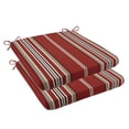 thumbnail image 1 of Set of 2 Outdoor Seat Cushions with Ties, Waterproof Dining Chair Pads for Patio, Garden and Indoor Outdoor Seating(,50x47x4cm), 1 of 3