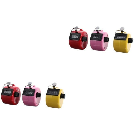 Set of 2 Palm Clicker Counter Number Clicker Fitness 7.00X4.80X4.00CM