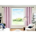 thumbnail image 1 of Set of 2 Panels for Bedroom Window Home Décor Full Room Darkening 100% Blackout Pink Color Size 84" Long, 1 of 5