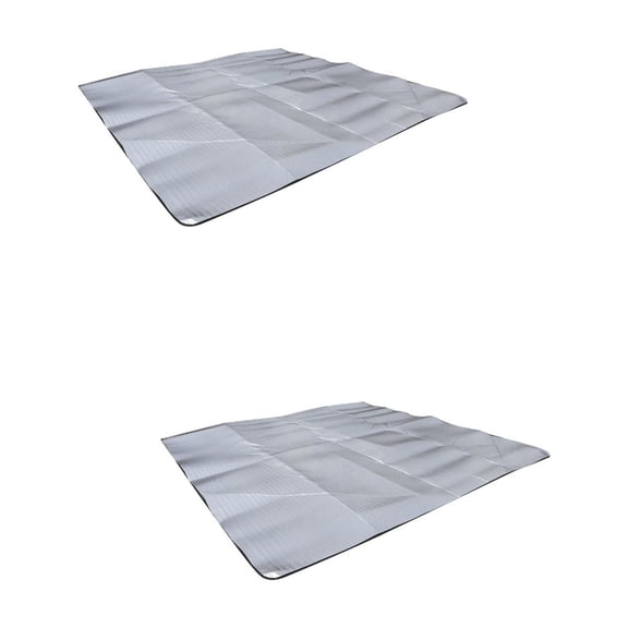 WRISTBIQUE Dampproof Waterproof 2Pack Picnic Blanket Foldable for Beach Sporting Events Tailgate