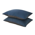 thumbnail image 1 of Set of 2 Pillow Shams with Envelope Closure Pillowcase Pillow Covers Standard Size Soft Breathable, 1 of 6