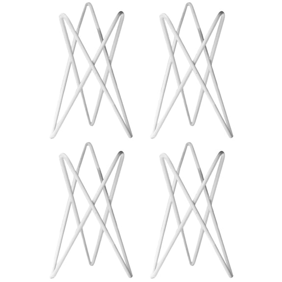 Set of 2 Plant Tripot Stand Indoor Hanger Tripod Flower White