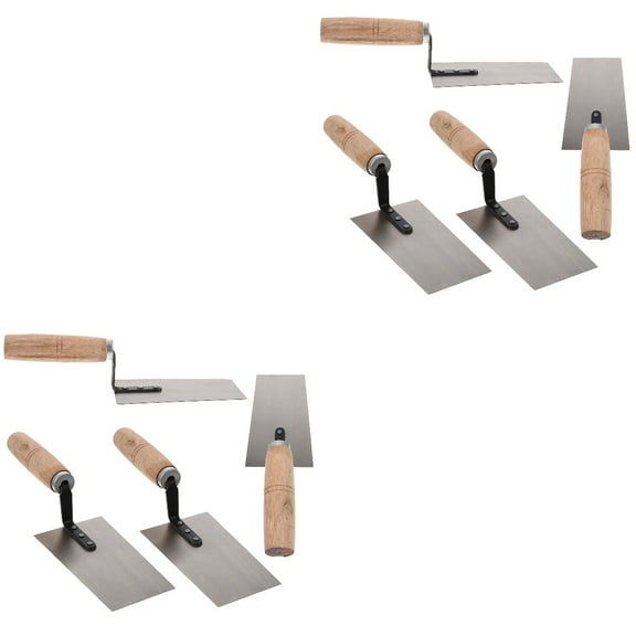 Set of 2 Plaster Mini Cement Trowel Drywall Repair Kit Paints Masonry