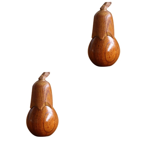 Set of 2 Pocket Toothpick Holder Jar Eggplant Shape