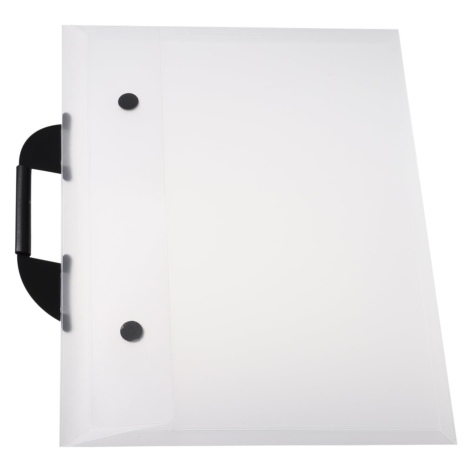 Set of 2 Portable File Portfolio Folder for Artworks Carry Case Travel ...