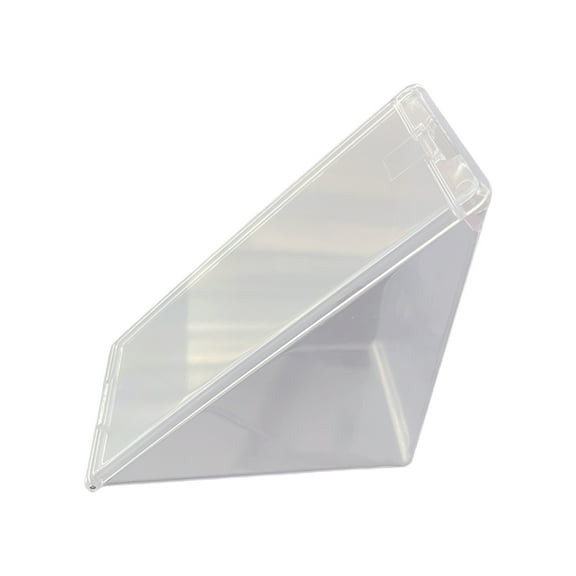 Set of 2 Portable Triangle Sandwich HoldersFood Case Ideal for Keep Lunch Freshness in School or Work Environment