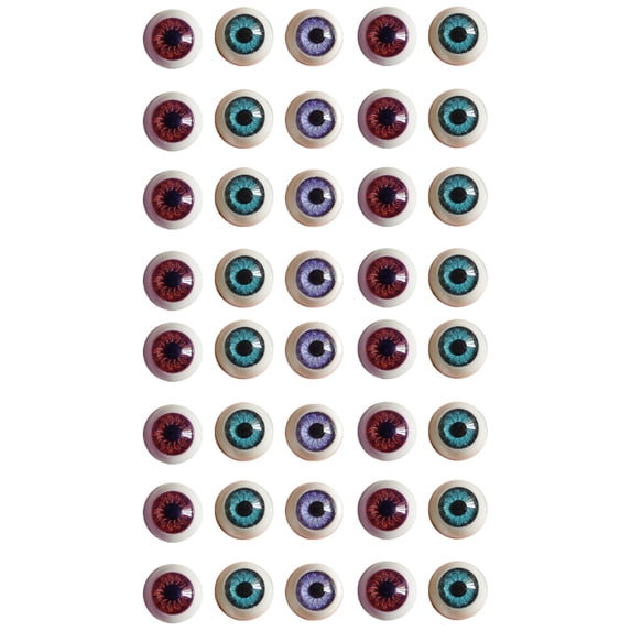 Set of 2 Prank Kit Candy Eyes for Decorating Edible Fidget Toys Bulk