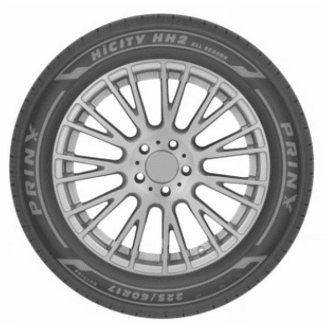 Set of 2 Prinx HiCity HH2 185/60R15 84H BSW Tires, Fits: 2011-19 Ford Fiesta SE, 2001-02 Dodge Neon ACR