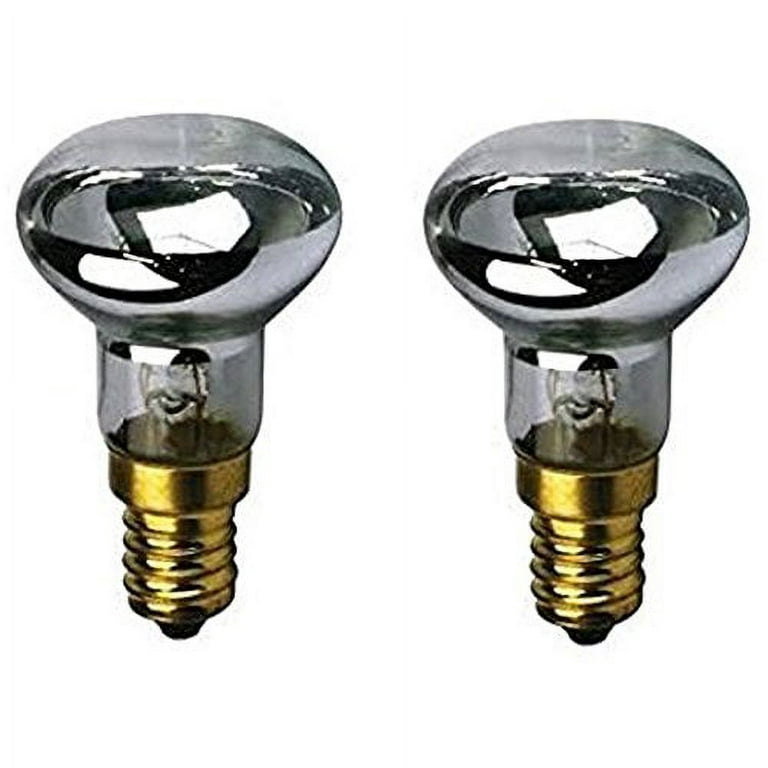SQXBK Lava Lamp Bulb 4PCS 120V 25W R39 E17 Reflector Type Replacement Light  Bulbs
