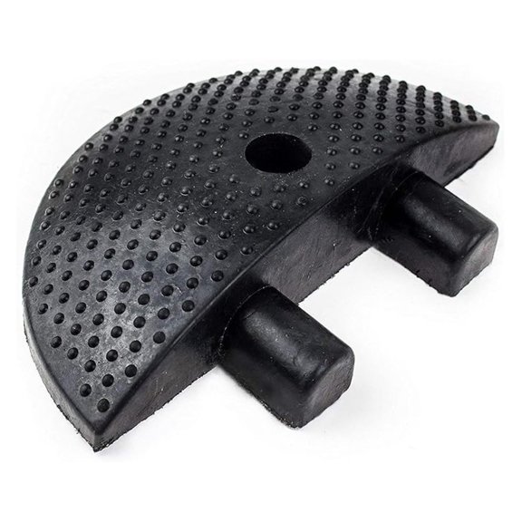 (Set of 2) RK RK-SPBPC Modular Rubber End for 6 feet Speed Bump