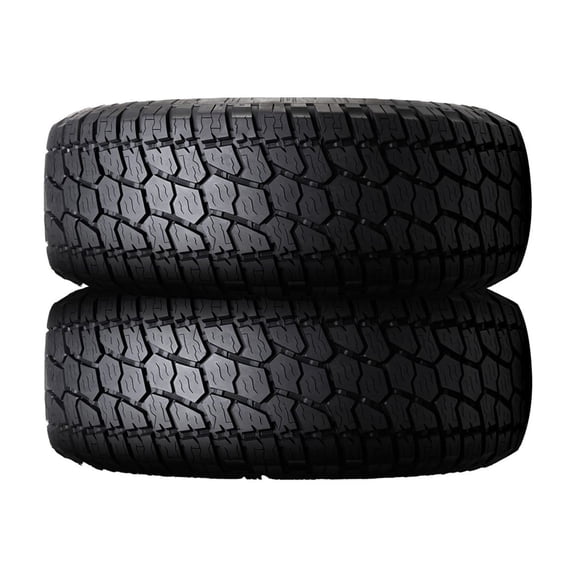Set of 2 Radar Renegade A/T5 LT245/75R17 121/118S E Tires Fits: 2014-15 Jeep Wrangler Sport, 2021 Jeep Wrangler Unlimited Islander