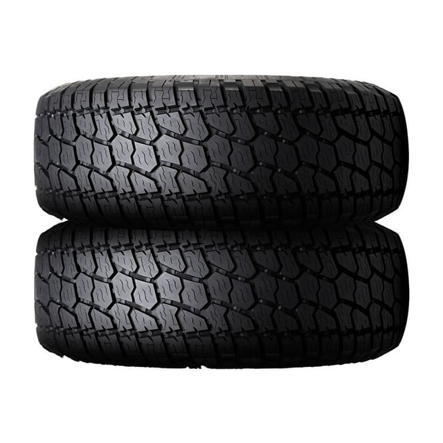 Set of 2 Radar Renegade A/T5 LT245/75R17 121/118S E Tires Fits: 2014-15 Jeep Wrangler Sport, 2021 Jeep Wrangler Unlimited Islander
