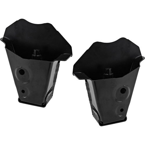 Set of 2 Radiator Support Brackets Driver & Passenger Side Left Right Pair