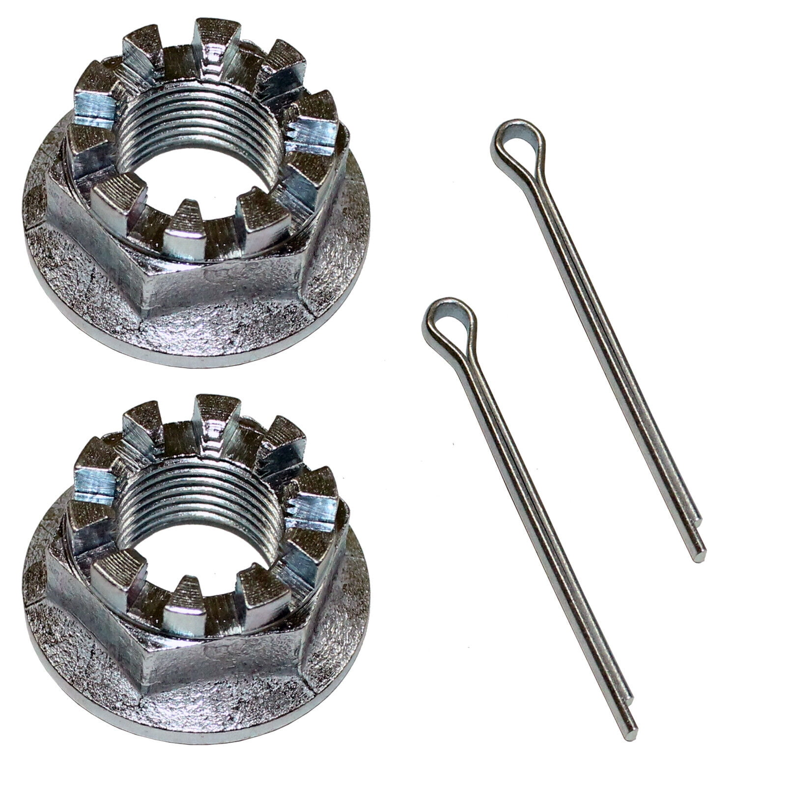 Set of 2 Rear Axle Castle Nuts & Pins for Honda TRX450R 2005-2009 ...
