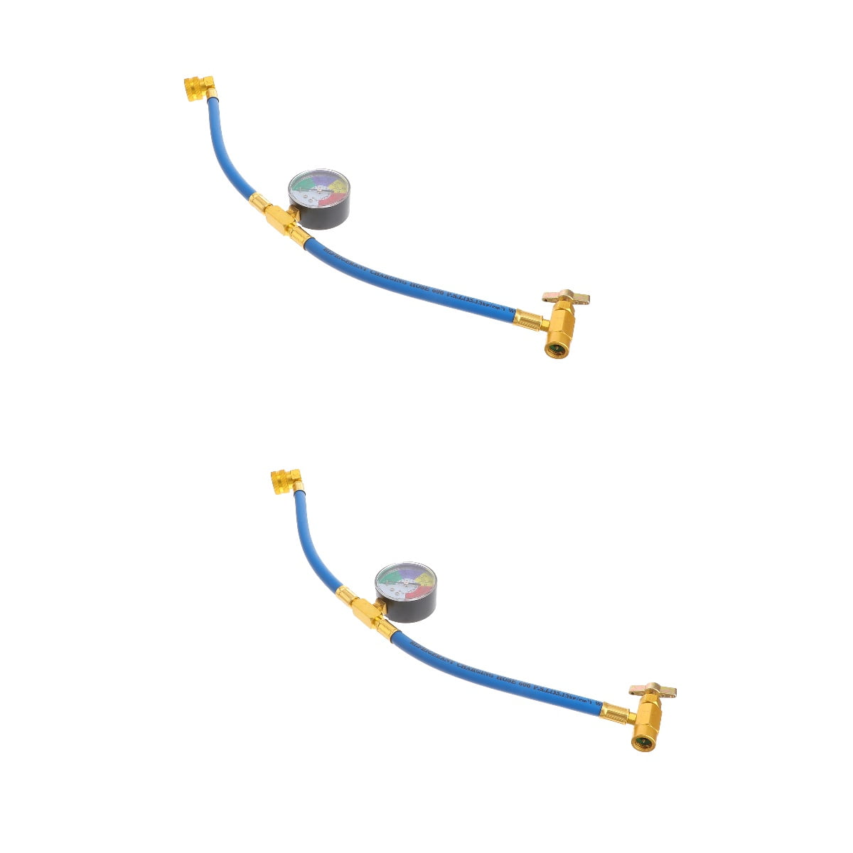 Set of 2 Refrigerator Portable Air Conditioners Recharge Hose Charging