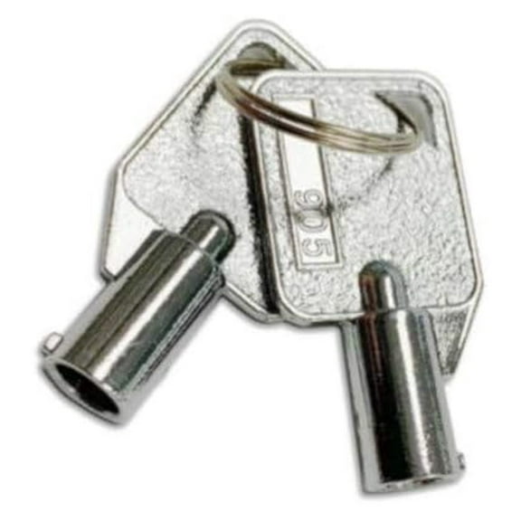 (Set of 2) Replacement Key for uPunch CR1000, Acroprint ATR120r, and Allied Time AT-3000R Time Clock Models, Acroprint 45-0180-000