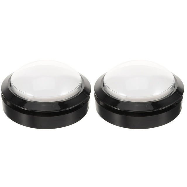 Set of 2 Responder Button For Game Chine Practical Family Feud Buzzer Game Machine Button Game Button Elder