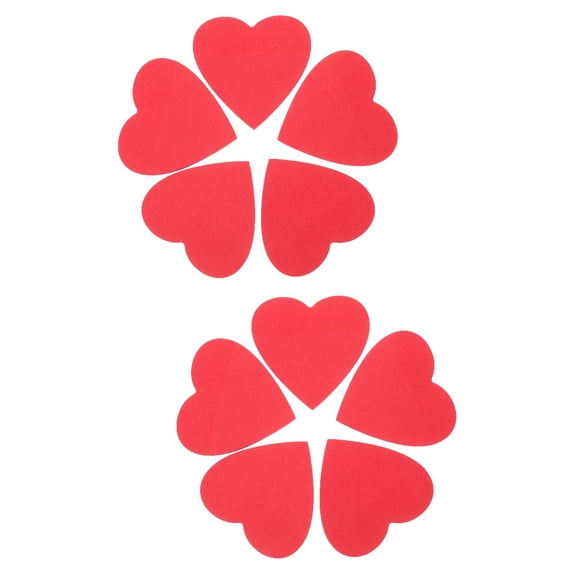 2 Count Pads Household Memo Stickers Red Love Note Student