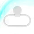 thumbnail image 1 of Set of 2 Self-adhesive Towel Rings Bathroom Rack Holder Suction Cup Hooks Hangers Wall-mounted Blemoacha, 1 of 6