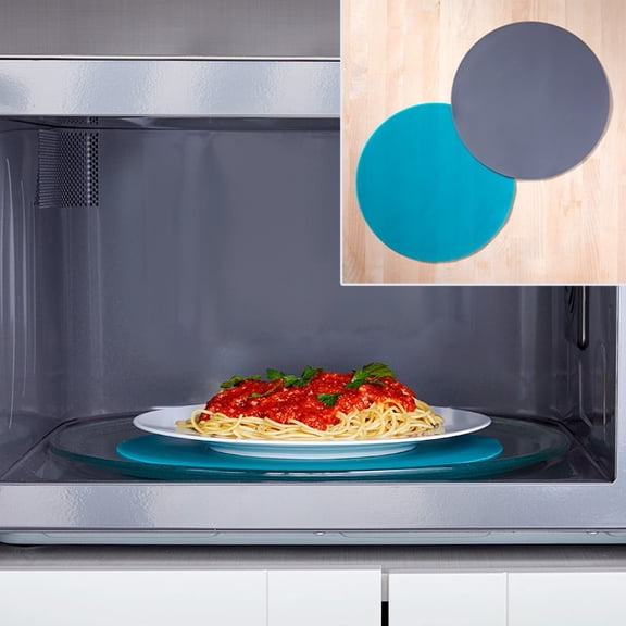 Microwave Silicone Mats - Set of 2 - Placemat, Trivet, Cover