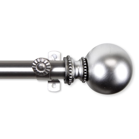 Contemporary Home Living Set of 2 Silver Contemporary Lex Curtain Holdback Hooks 8.75"