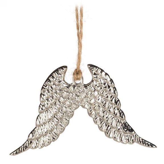 Set of 2 Simple Flat Angel Wings Ornament