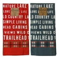 thumbnail image 1 of Set of 2 Simple Living TRAILHEAD Kitchen Tea Towels by Kay Dee Designs, 1 of 3