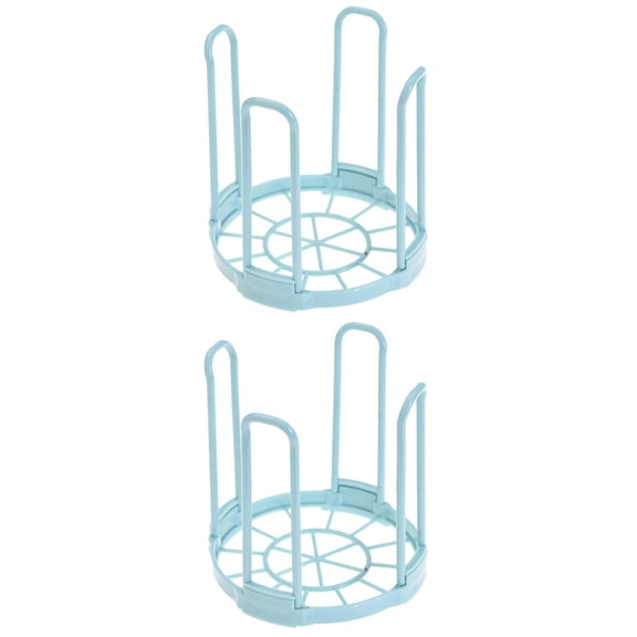 2-Pack Sink Dish Drying Racks with Bowl Organizer, Kitchen Countertop Drainer for Dishes and Utensils