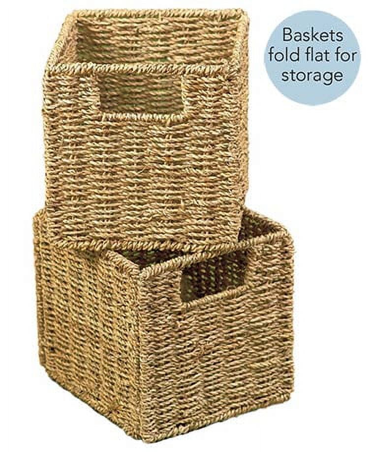 Set of 2 Slim Storage Tower Baskets