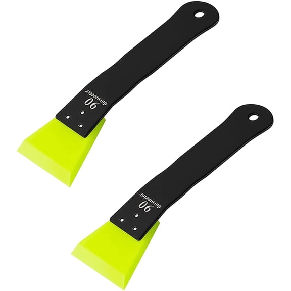 Set of 2 Small Squeegee for Window Tint, Mini Car Windshield Squeegee Tool for Vinyl Wrap, Shower Glass & Mirror