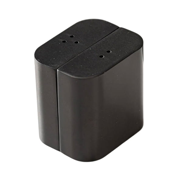 Set of 2 Spices Shaker With Lid Stainless Steel Pepper Container Seasoning Bottles Condiment Dispensers Kitchen Tool