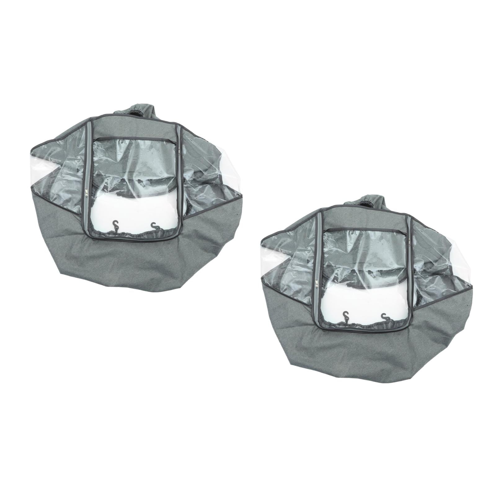 GOOHOCHY Windproof EVA Stroller Cover for Parents in Windy Weather 2Set