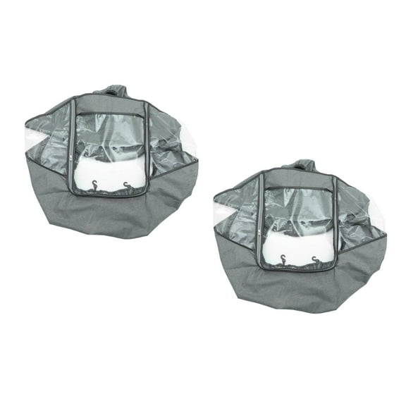 GOOHOCHY Windproof EVA Stroller Cover for Parents in Windy Weather 2Set