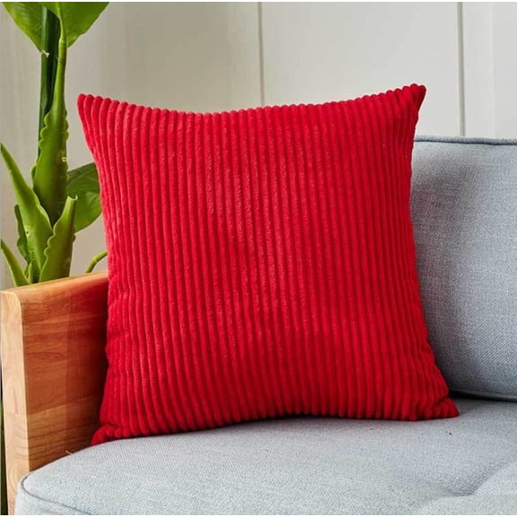 Set of 2 Square Throw pillow 22''x22'' (With or Without Inserts)