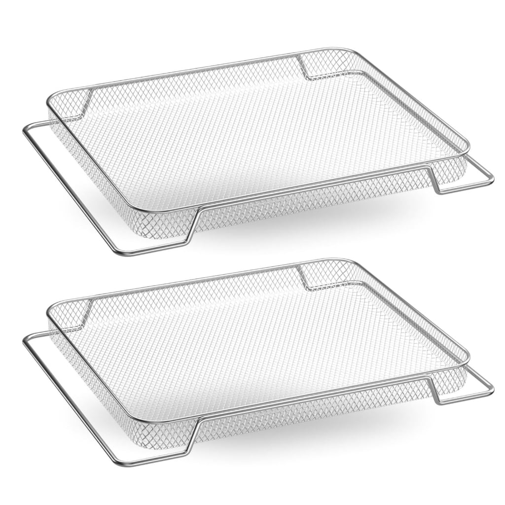 Set of 2 Stainless Steel Baking Grids for Oven High Temperature ...