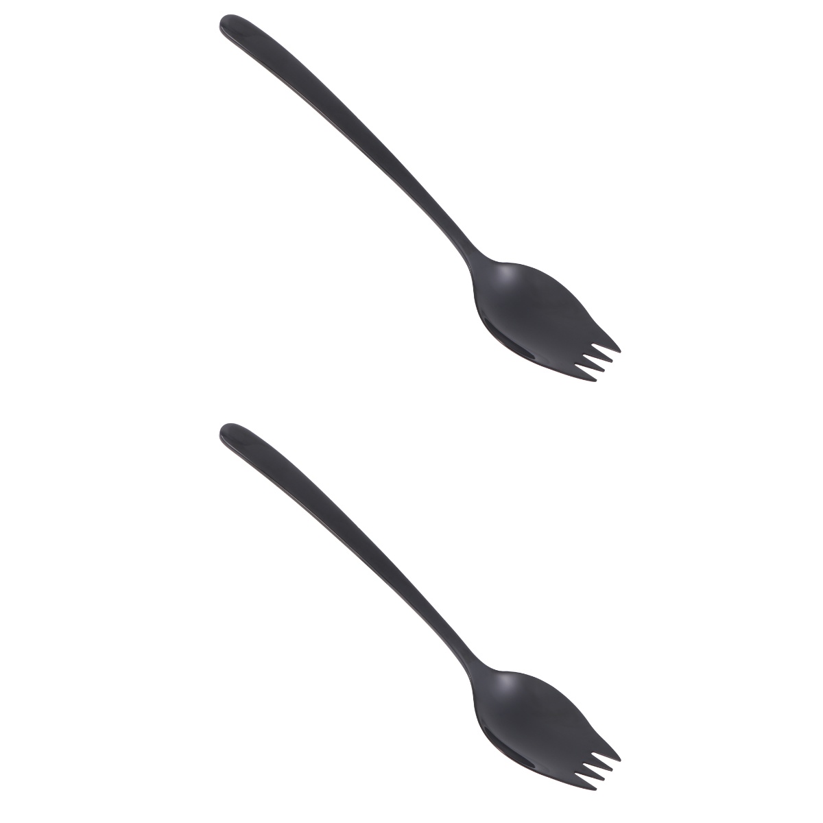 Set of 2 Stainless Steel Sporks Stainless Steel Spoon Stainless Steel
