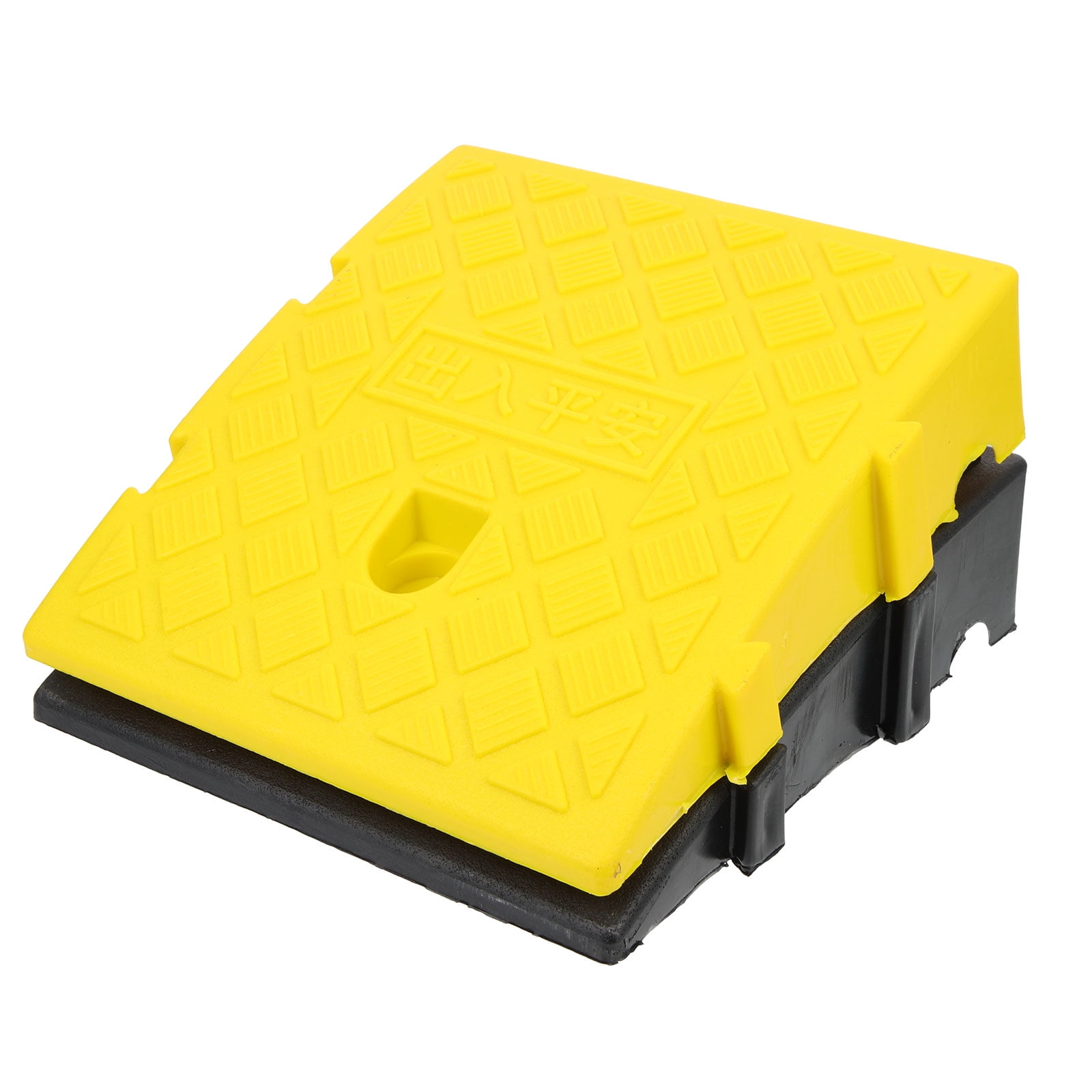 Set of 2 Step Mat Slope Car Ramp Wheelchair Ramps for Home Threshold