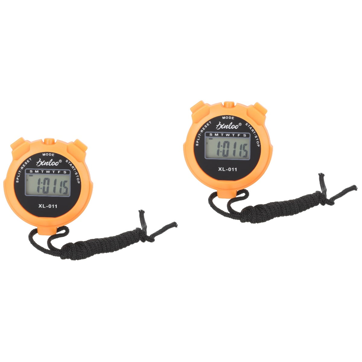 Set of 2 Stopwatch Timer Athletics Stopwatches Electronic Chronograph Sports Accessory Number
