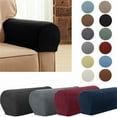 thumbnail image 1 of Set of 2 Stretch Armrest Covers Arm Covers for Chairs Couch Sofa Armchair Slipcovers for Recliner Sofa, 1 of 7