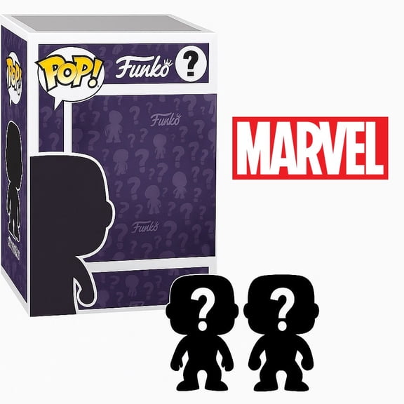 Set of 2 Surprise Mystery Marvel Funko Pop! Randomly Selected
