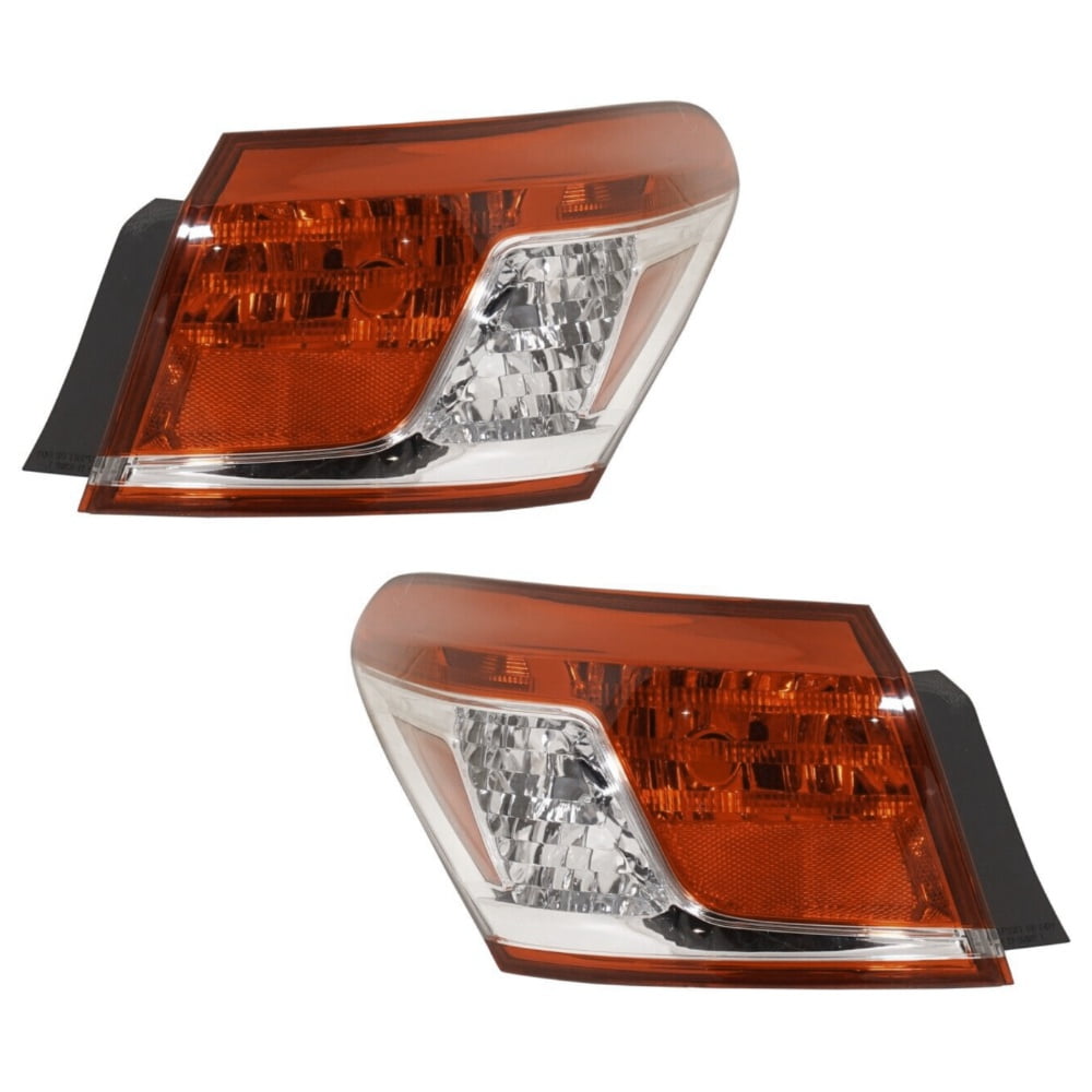 Set of 2 Tail Light For 1012 Lexus ES350 Sedan Left & Right Clear