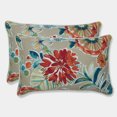 thumbnail image 1 of Pillow Perfect 18.5-inch by 11.5-inch Corded Rectangular Outdoor Throw Pillows (Set of 2) - Colsen Sonoma, 1 of 2