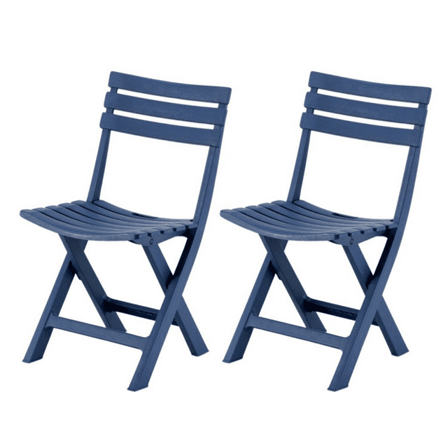 Aria Home 30" Terrasse Outdoor Folding Chairs Set of 2 – Durable Space-Saving Garden Chairs