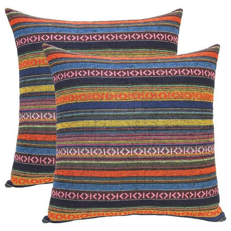 Multicolor throw pillow covers online