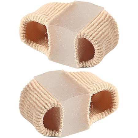 Set of 2 Toe Separator Gel for Toe Valgus Correction, L 3.2x1.8x2.2 cm