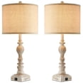 thumbnail image 1 of Set of 2 Touch Control Table Lamp with 2 USB Ports,Dimmable, 1 of 7