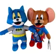 thumbnail image 1 of Set of 2 Toys Tom and Jerry Superhero Plush Toys 13 inch, 1 of 3