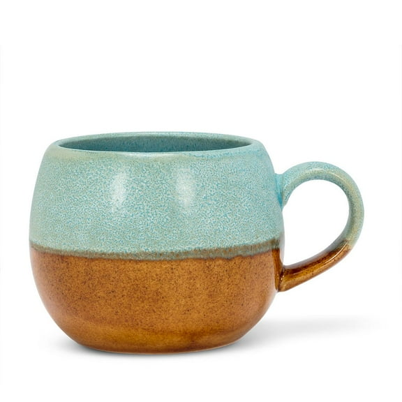 Set of 2 Tri-Colour Ball Mug