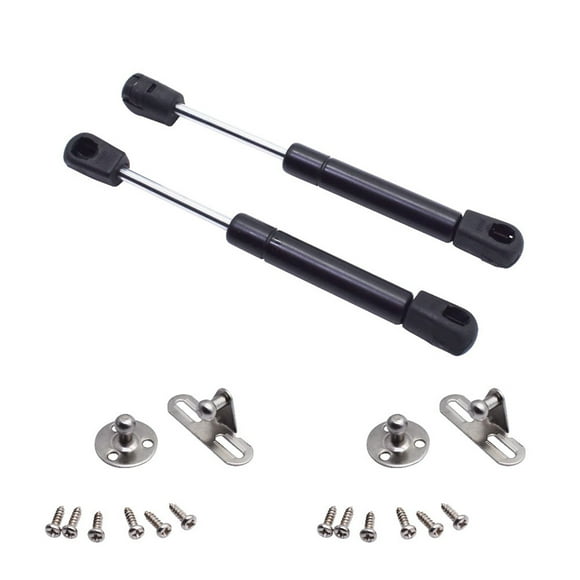 Set of 2 Universal Lid Mount Trunk Hatch Lift Support Strut Gas Spring Shock Toolbox 7 Inch 80N/18 Lbs