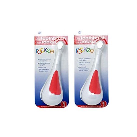 Set of 2 VIOLIGHT The Toothbrush That Rocks VRT201 Soft Brush Rockee Red